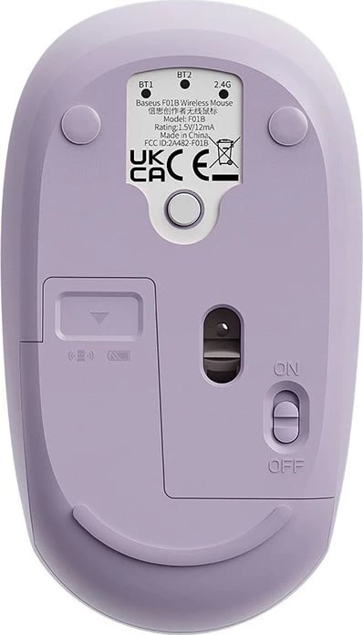 Maus Baseus F01B Tri-Mode Wireless Nebula Purple