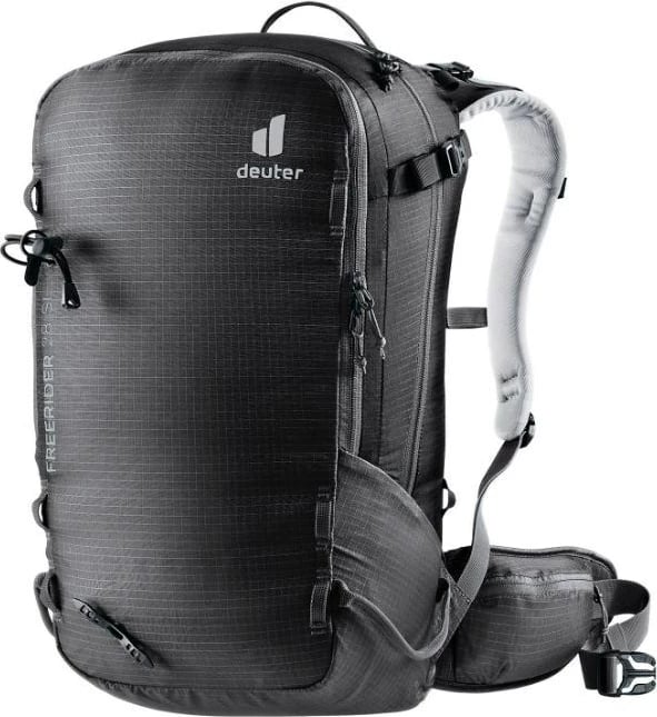 Çantë shpine Deuter Freerider 28 SL për skydiving, e zezë