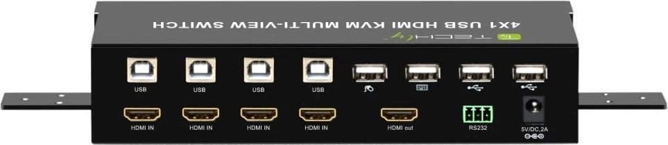 KVM switch Techly, për kompjuter