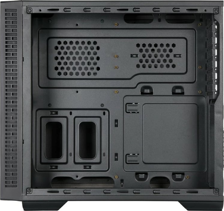 Kasë Chieftec UK-02B-OP, Cube, PC, e zezë, ATX, micro ATX, Mini-ITX