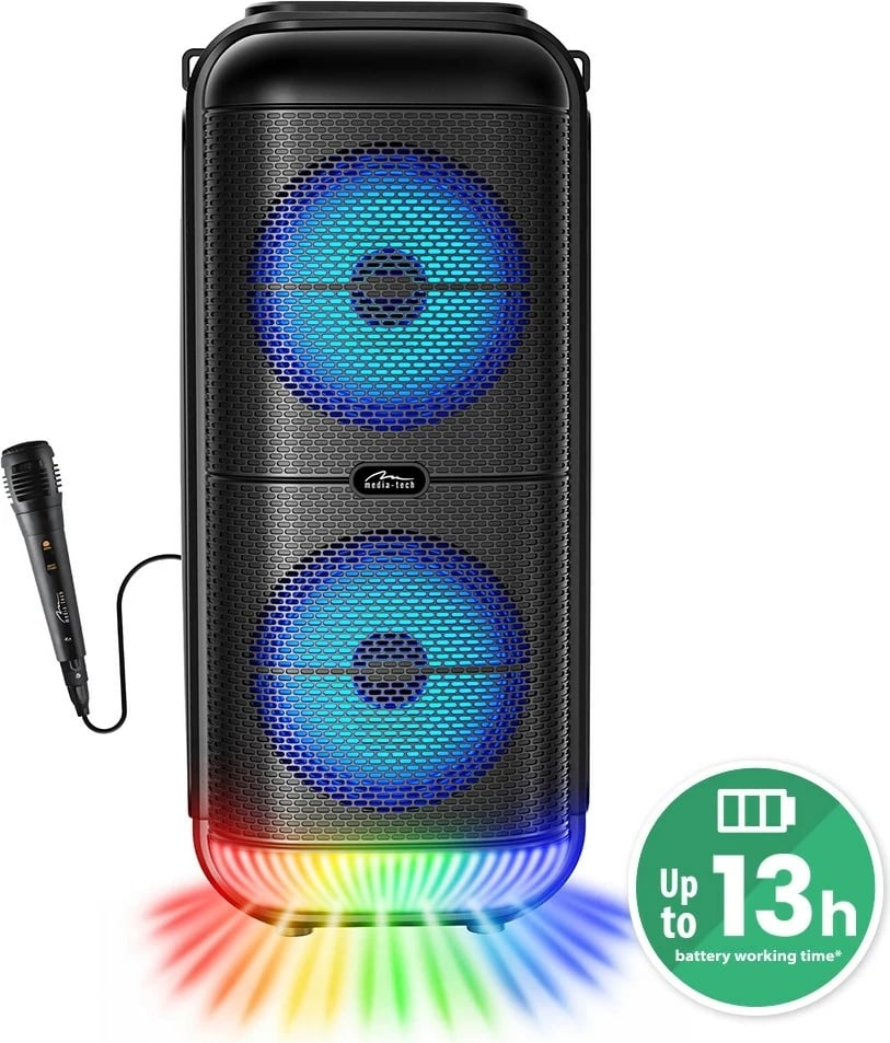 Boks Media-Tech MT3183, Bluetooth, 50 W, i zi