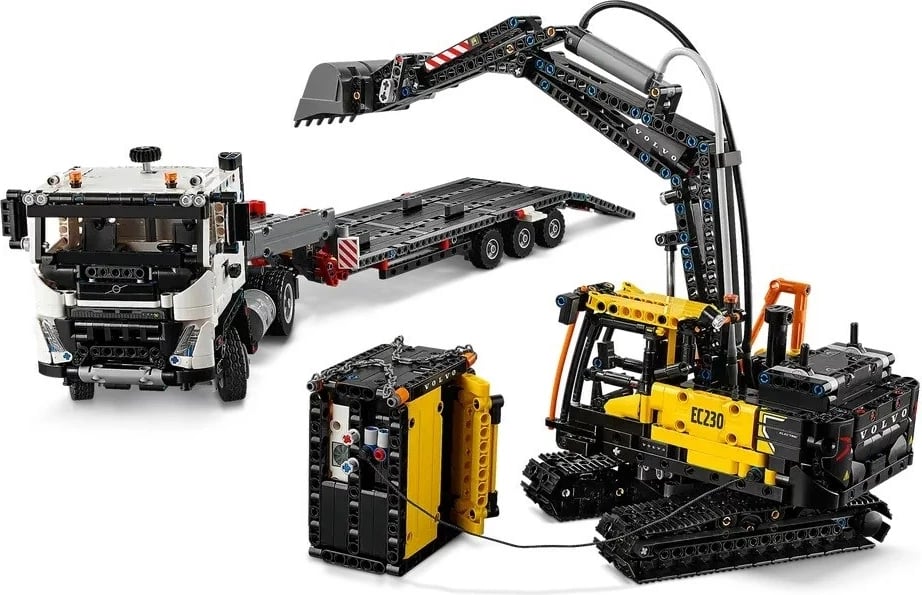 Set Lego Technic 42175 Volvo FMX Truck & EC230 Electric Excavator