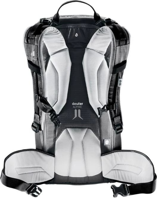 Çantë shpine Deuter Freerider 28 SL për skydiving, e zezë