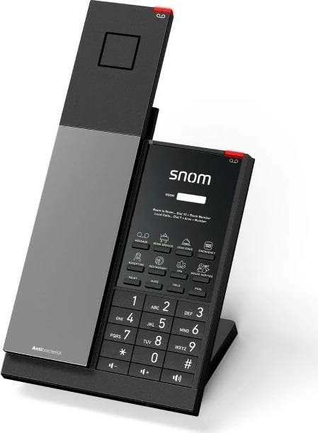 Telefon IP Snom HD351W, Wireless, Desk/Wall, Anti-bacterial, i zi