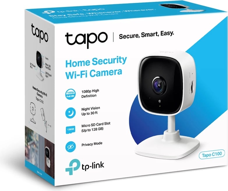 Kamerë sigurie TP-LINK Tapo C110, 2K, WiFi