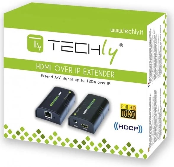 Zgjatësi HDMI Techly, i zi