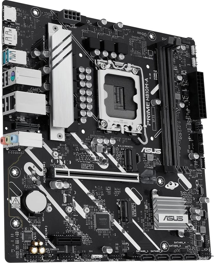 Pllakë amë ASUS PRIME H810M-A-CSM, Intel H810, micro ATX, E zezë