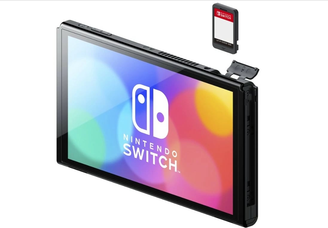 Konzolë Nintendo Switch OLED, e kuqe/e kaltër