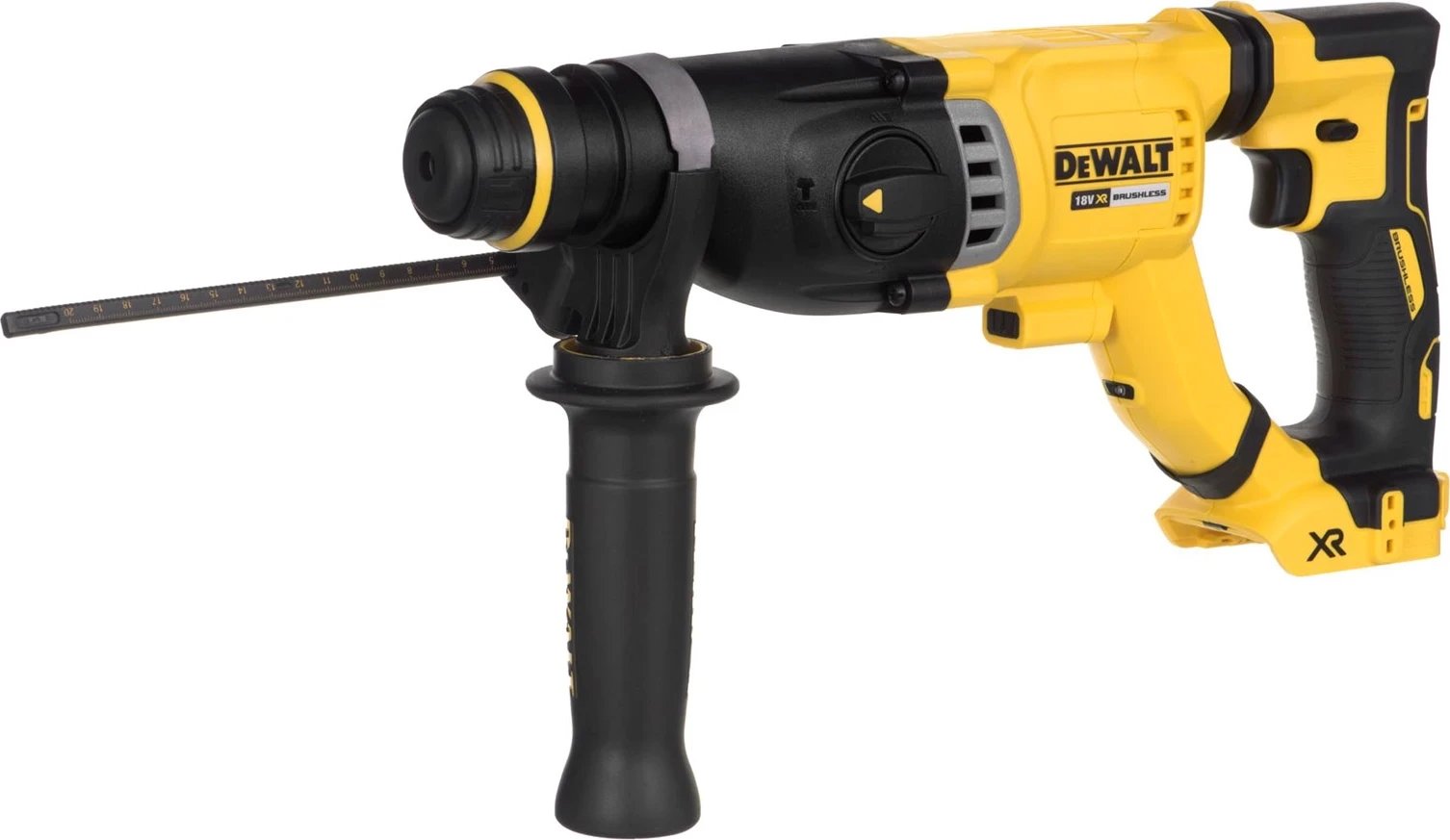 Bormakinë DeWalt DCH263N-XJ, 1165 RPM SDS Plus, 2.7 kg, e Zezë dhe e Verdhe