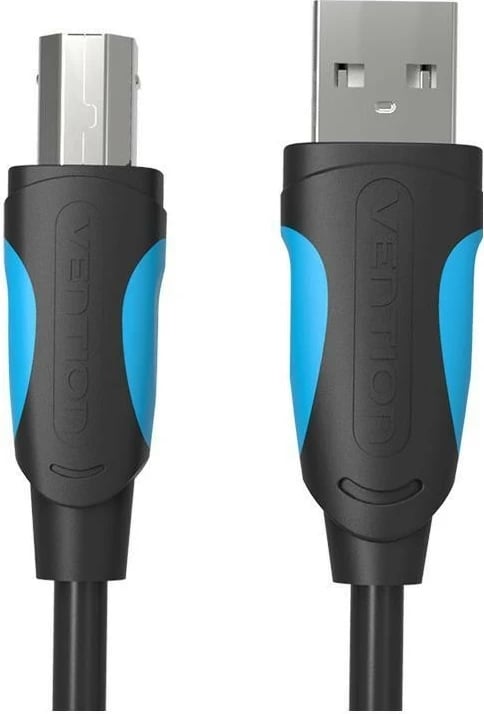 Kabel USB 2.0 Vention USB-A/USB-B, 3m, zi-kaltër