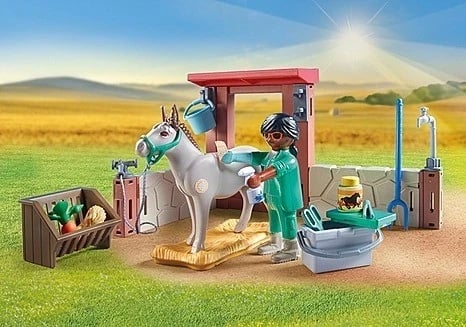 Seti i ndërtimit Playmobil Country, për fëmijë mbi 4 vjeç