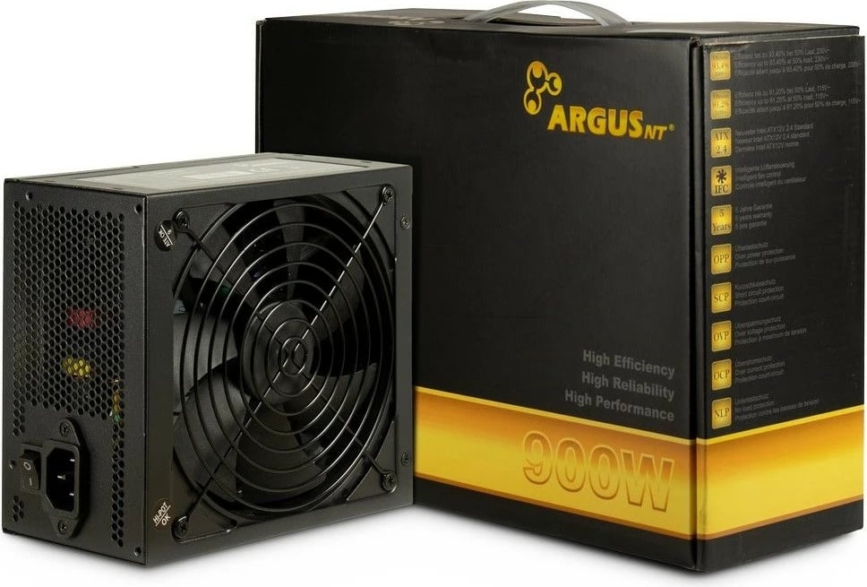 Furnizues energjie Inter-Tech GPS-900, 900 W, 80 PLUS Gold