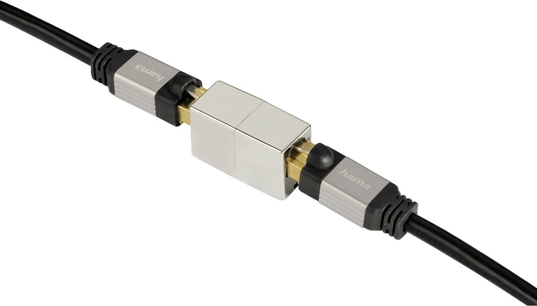 Hama CAT5e adapter i rrjetit, 2x Modular 8p8c (RJ45) Vazhdues, 200326