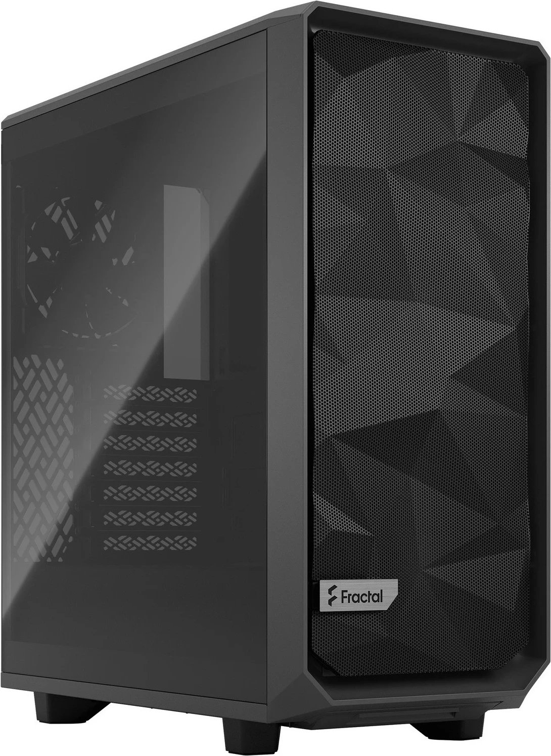 Kasë Fractal Design Meshify 2 Compact, Midi Tower, gri