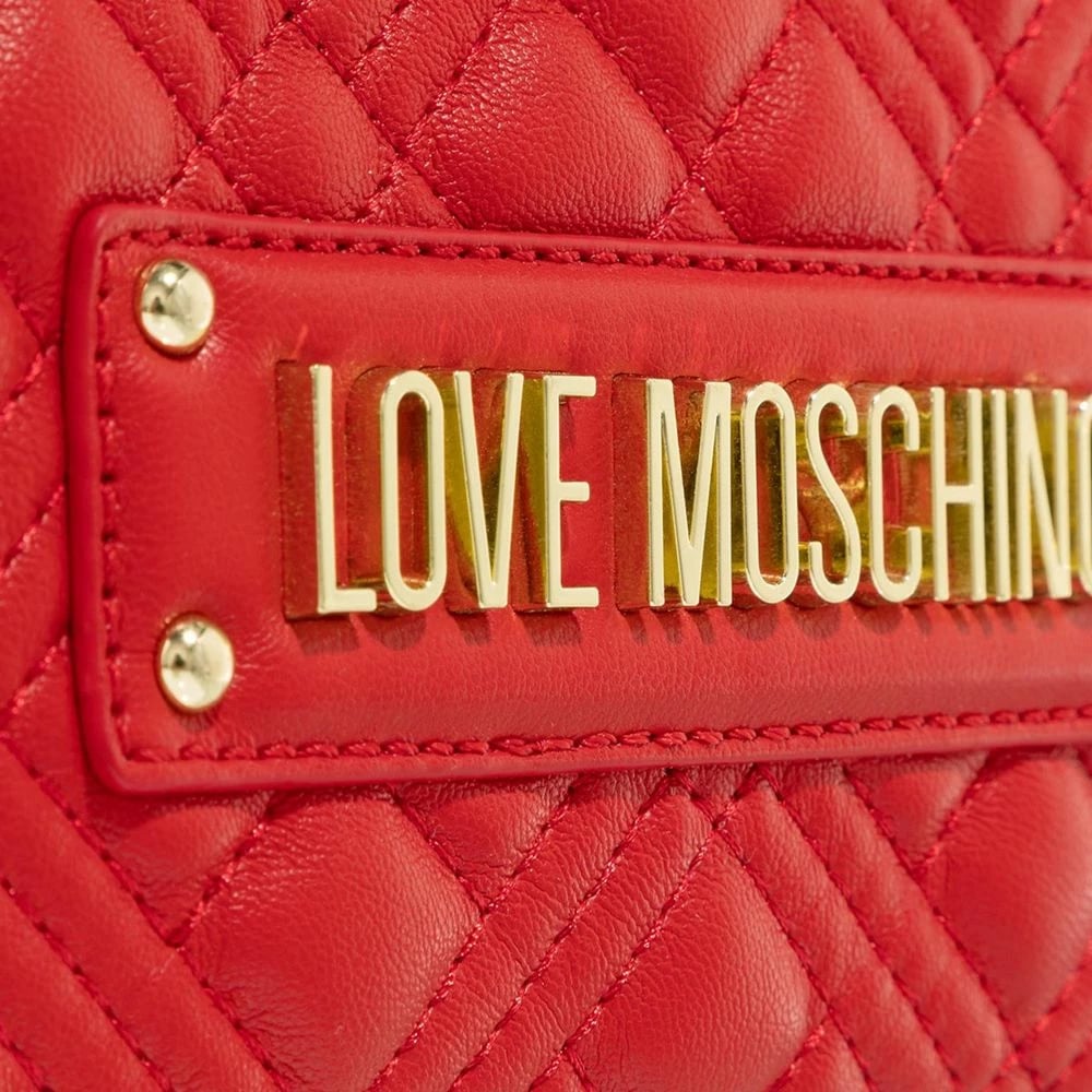 Çantë Love Moschino për femra, e kuqe