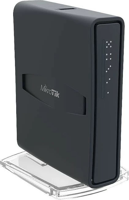 Router MikroTik hAP ac lite tower, 2.4 GHz, 5 GHz, 10,100 Mbit/s, e zezë