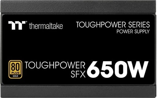 Njësi furnizimi me energji Thermaltake Toughpower SFX 650W Gold, 20+4 pin ATX, e zezë