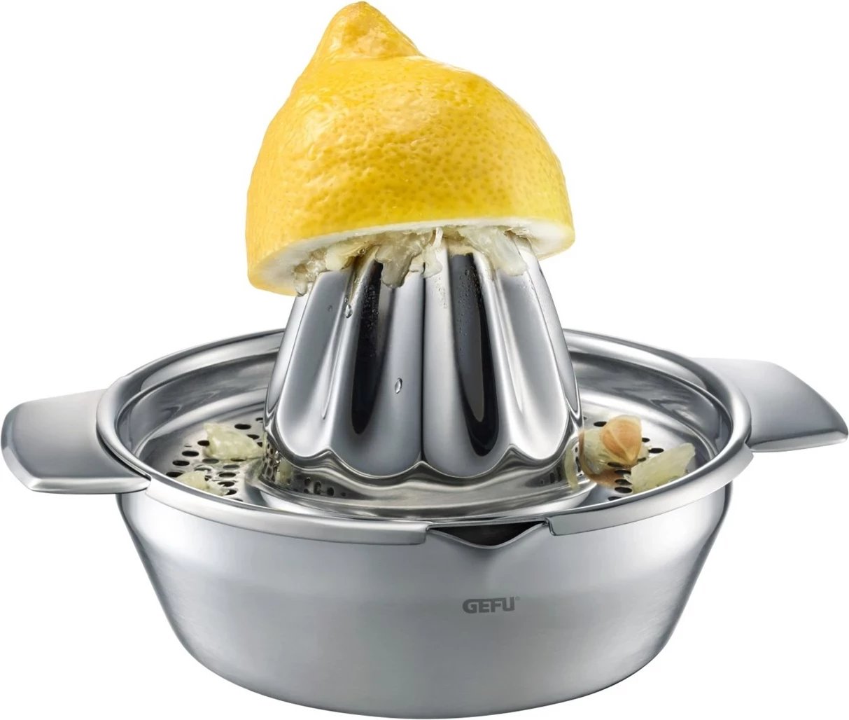 Shtrydhëse limoni GEFU, çelik inox