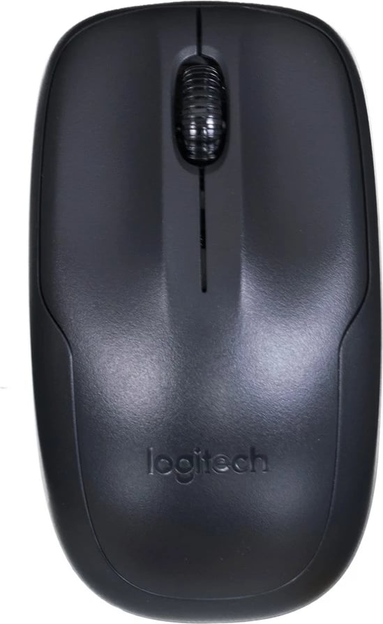 Set maus & tastierë Logitech MK220, wireless, i zi