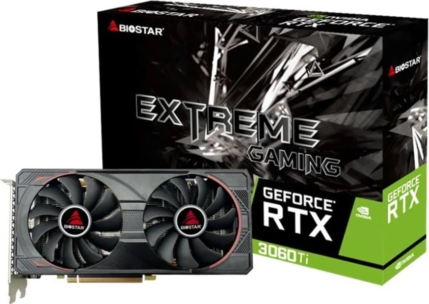 Kartë Grafike Biostar GeForce RTX 3060 Ti 8GB