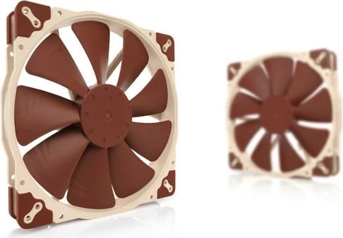 Ventilator kulle Noctua NF A20 5V PWM, 20 cm, Bezhë, E kuqe