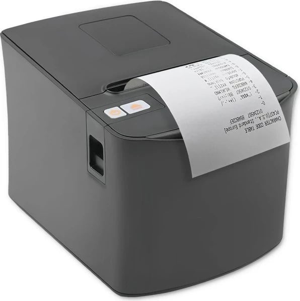 Printer për faturat Qoltec 50255, termik, me USB dhe LAN