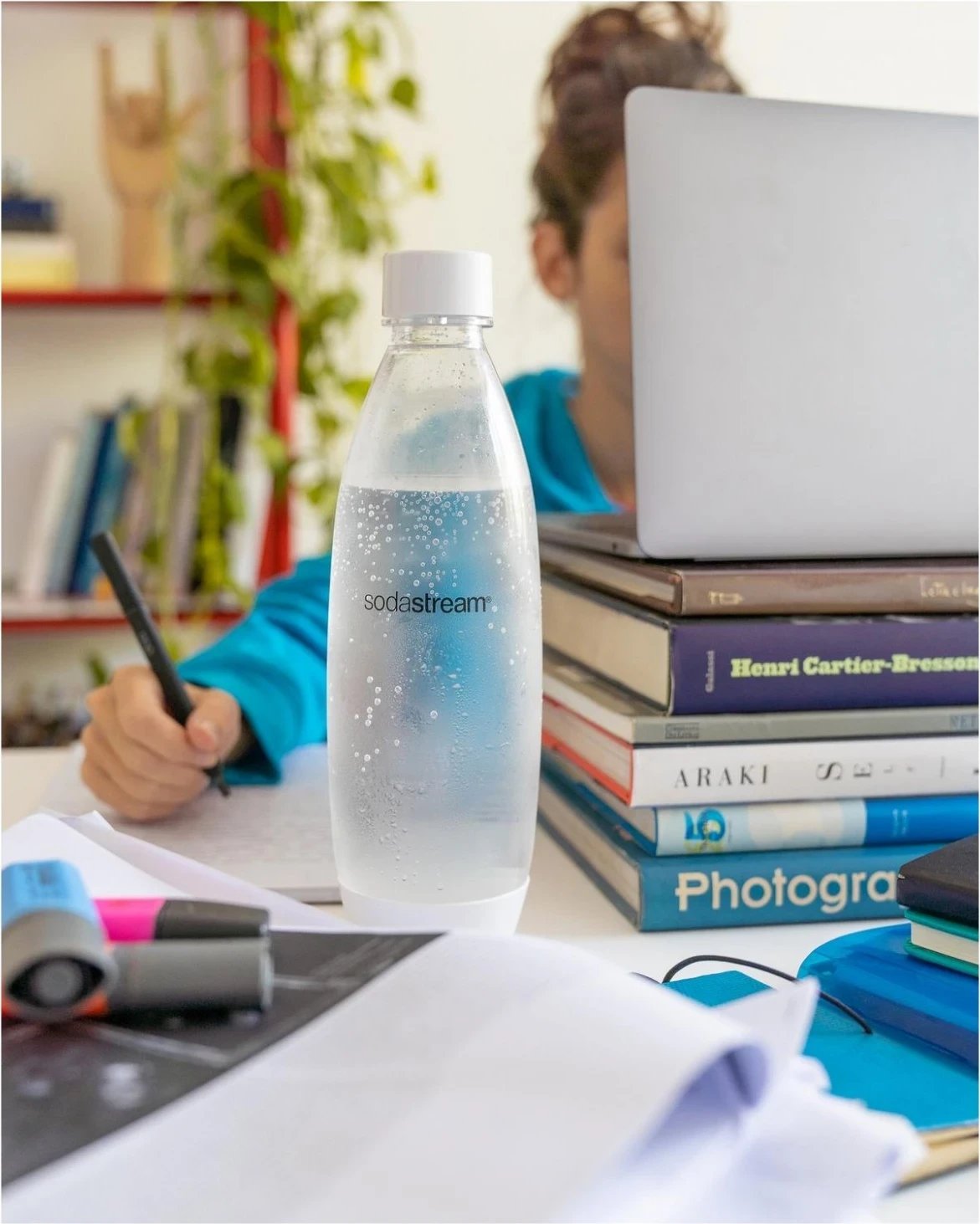 Shishja për SodaStream Fuse 2x1L, e bardhë