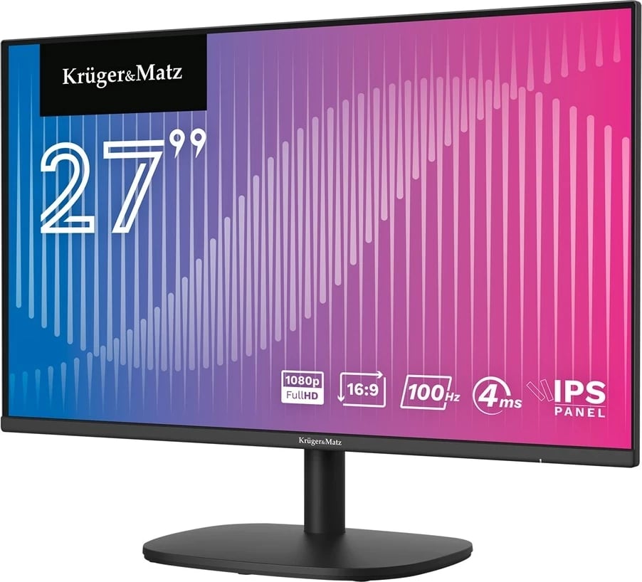 Monitor LED Kruger & Matz KM0199-M27, 27", 1920 x 1200 px, i zi