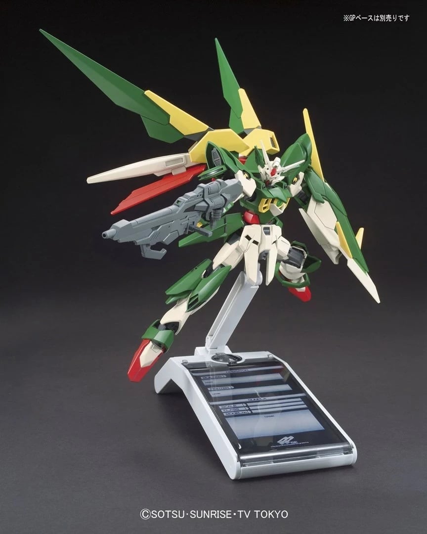 Model BANDAI Gundam Fenice Rinascita 1/144, Gjelbër