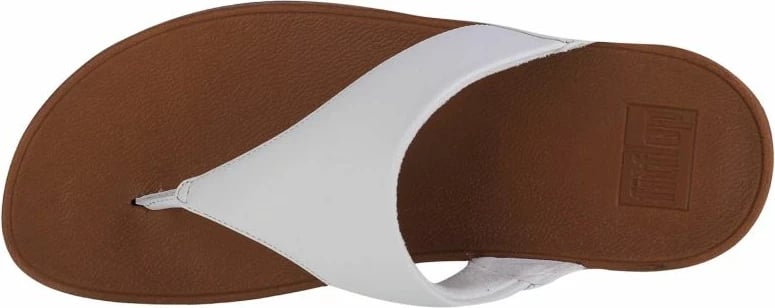 Papuqe flip-flop për femra FitFlop, të bardha