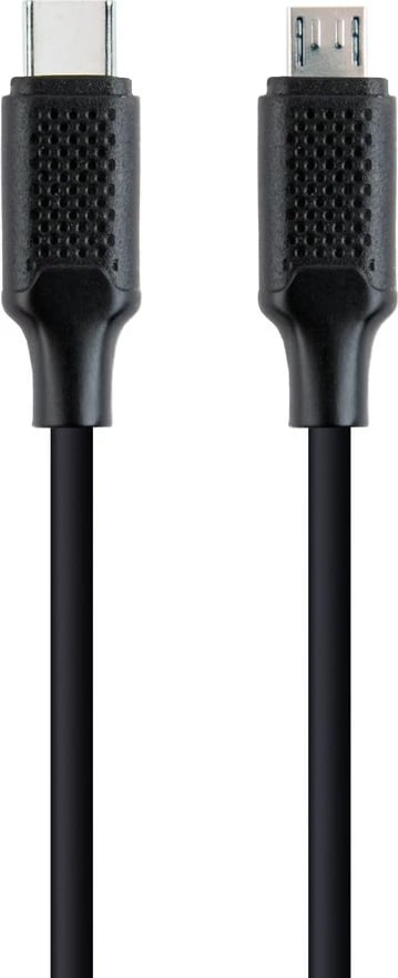 Kabllo karikuese Gembird, USB-C 2.0 Micro-USB=B, 1.5m, i zi