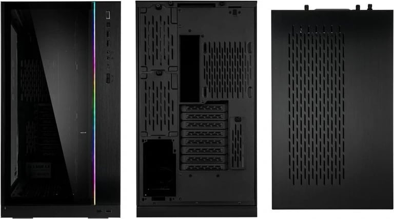 Kasë Lian Li O11Dynamic XL, ROG Certified, Big Tower, e zezë