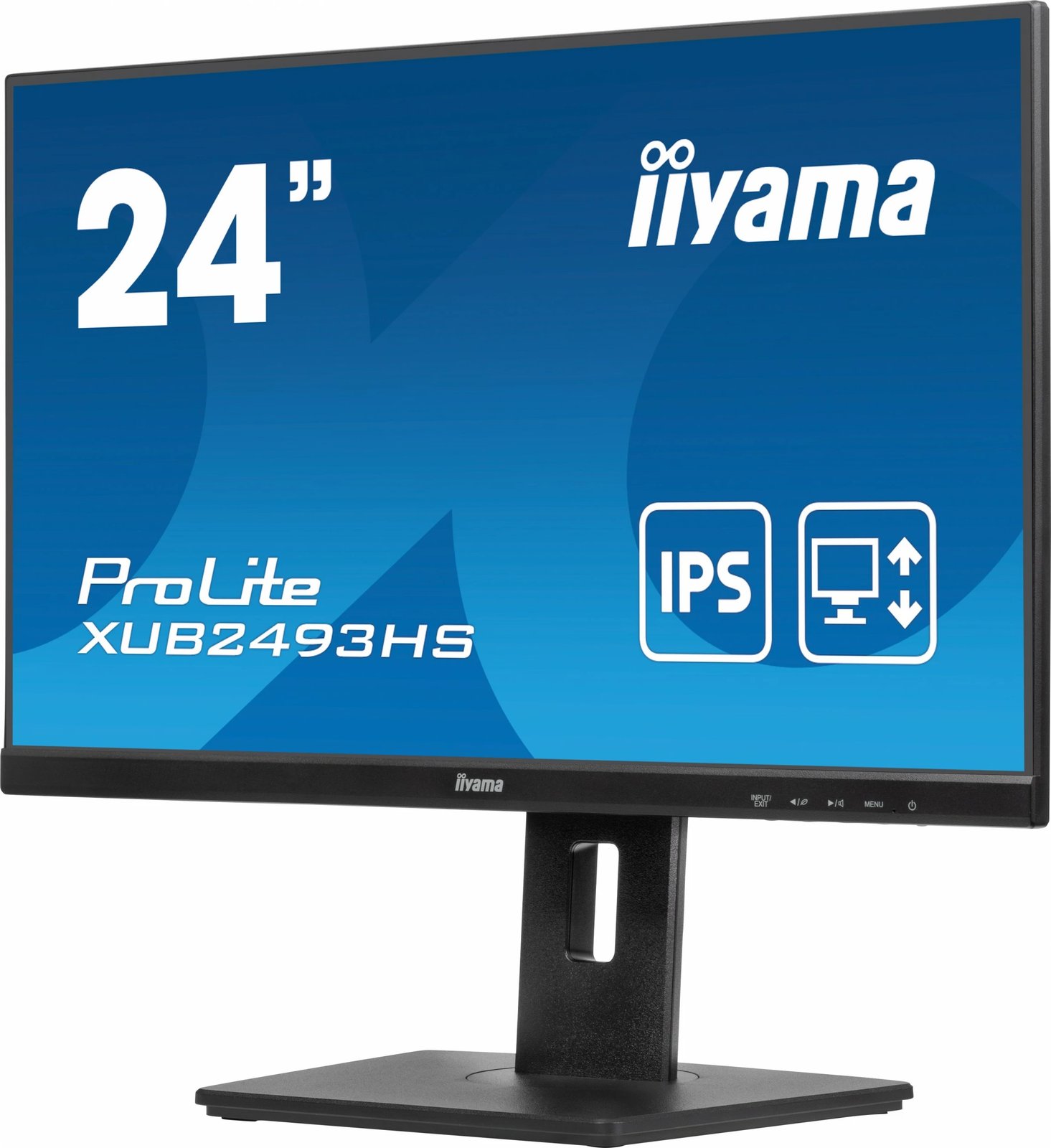 Monitor iiyama ProLite XUB2493HS-B6, 23.8", Full HD, LED, 0.5 ms, i zi