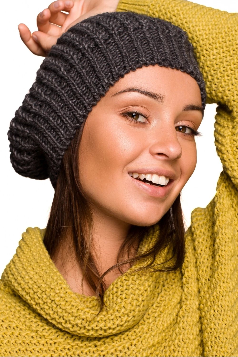 Beretë BE Knit, gri