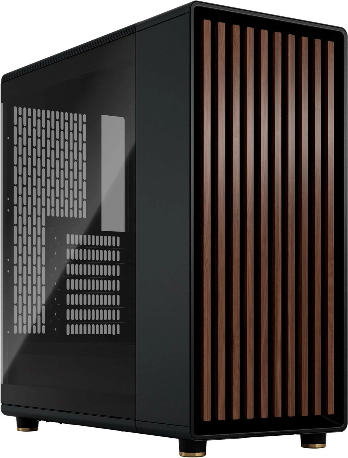 Kasë Fractal Design North, ATX, micro ATX, Mini-ITX, e zezë