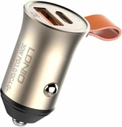 Karikues për veturë Ldnio 30W ULTRA Mini Zinc Alloy Shell Car Charger