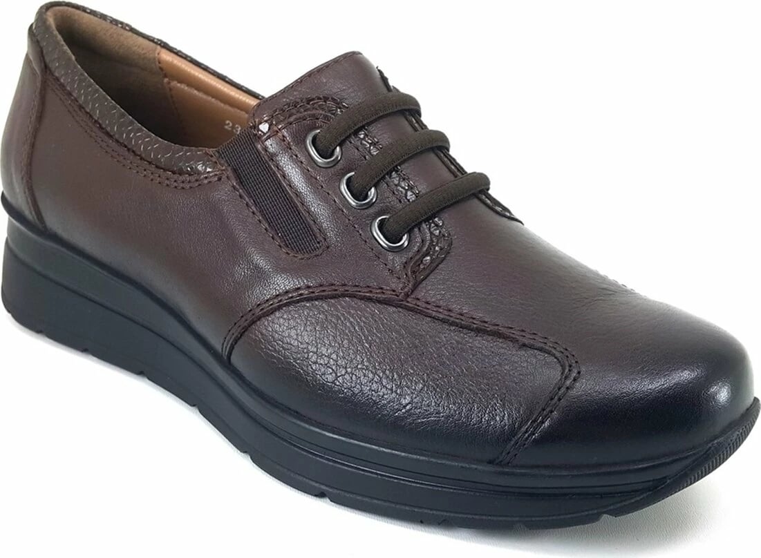 Këpucë të rastësishme Forelli për femra, ngjyrë kafe
