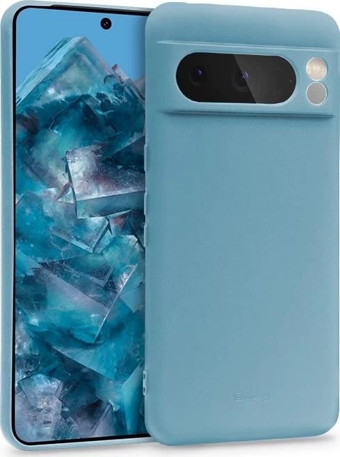 Mbështjellës Crong Color Cover Google Pixel 8 Pro, niebieski