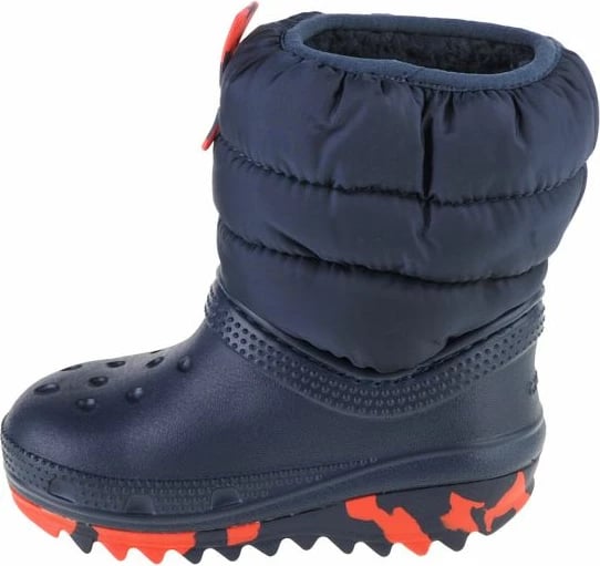 Çizme për fëmijë Crocs Classic Neo Puff Toddler Jr 207683-410, të kaltërta