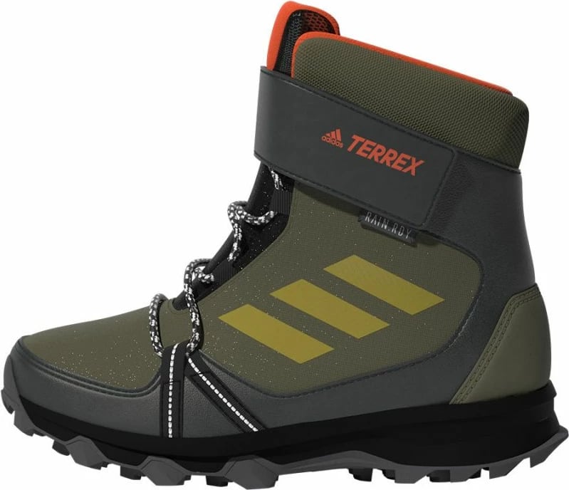 Atlete për fëmijë adidas Terrex Snow CF R.RDY Jr. GZ1178, të gjelbërta