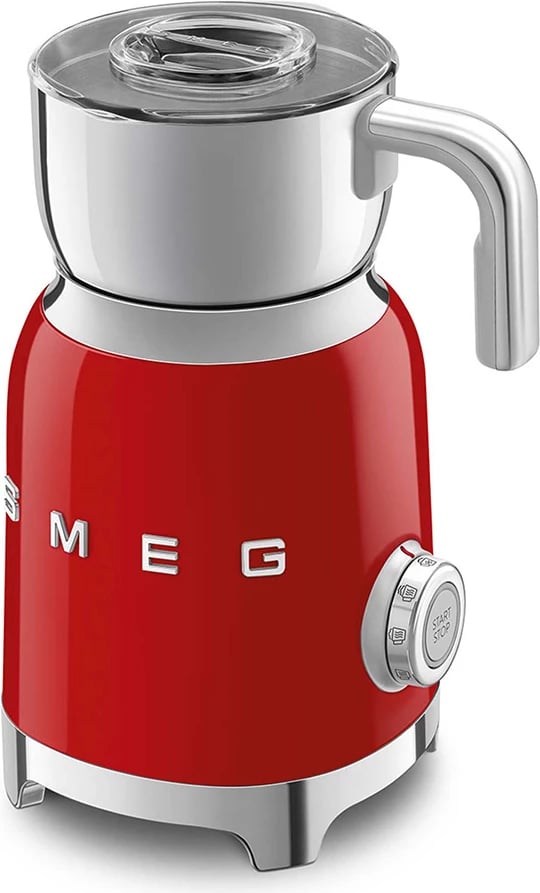 Frother qumështi SMEG 50´STYLE MFF11RDEU, e kuqe