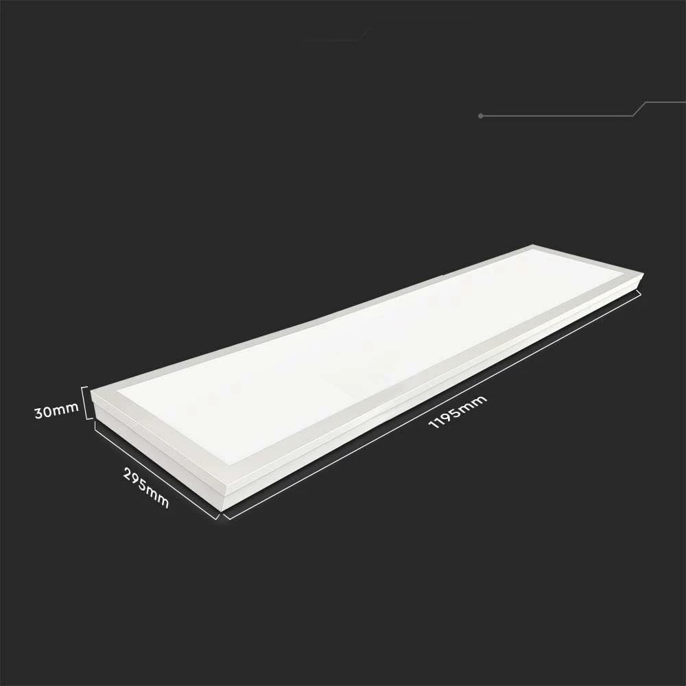 Panel LED V-TAC VT-6147 40W 1200x300, i bardhë