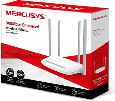 Ruter Wireless Mercusys MW325R, Single-band 2.4GHz, i bardhë