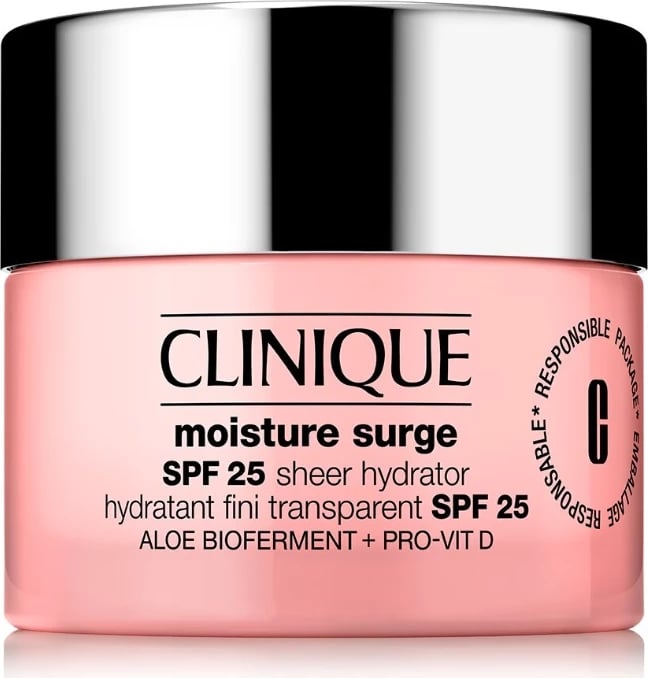 Krem për fytyrë Clinique Moisture Surge SPF 25 Sheer Hydrator, 30 ml