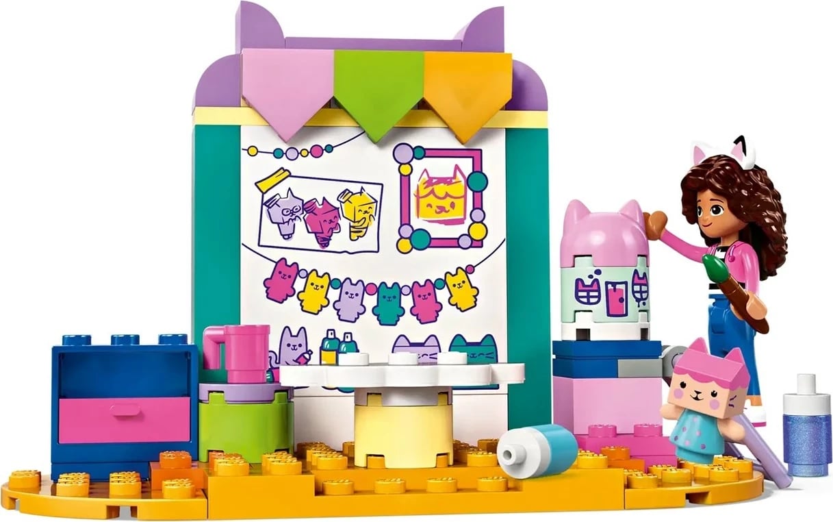 Set LEGO Gabby’s Dollhouse 10795, 60 elemente, 2 minifigura