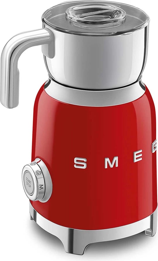 Frother qumështi SMEG 50´STYLE MFF11RDEU, e kuqe