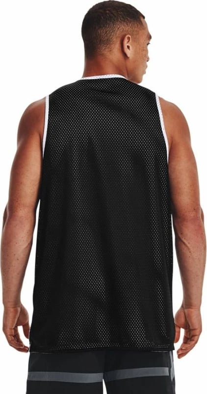 Fanellë basketbolli për meshkuj Under Armour, e zezë