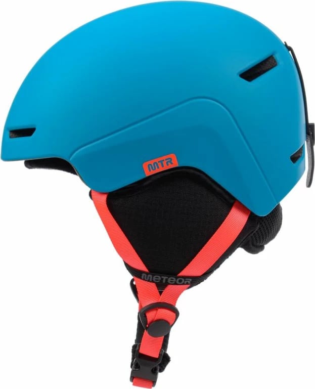 Helmetë për ski Meteor, unisex, blu