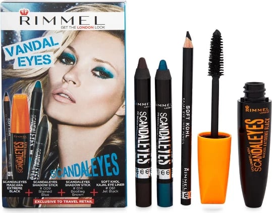 Set grimi Rimmel Vandal, 4 copë