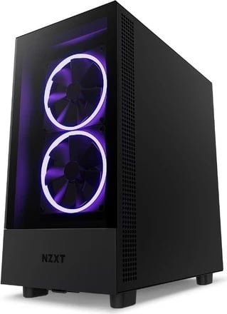 Kasë NZXT H5 Elite, midi Tower, 1 x USB 3.1, 1 x USB-C 3.1, audio, e zezë